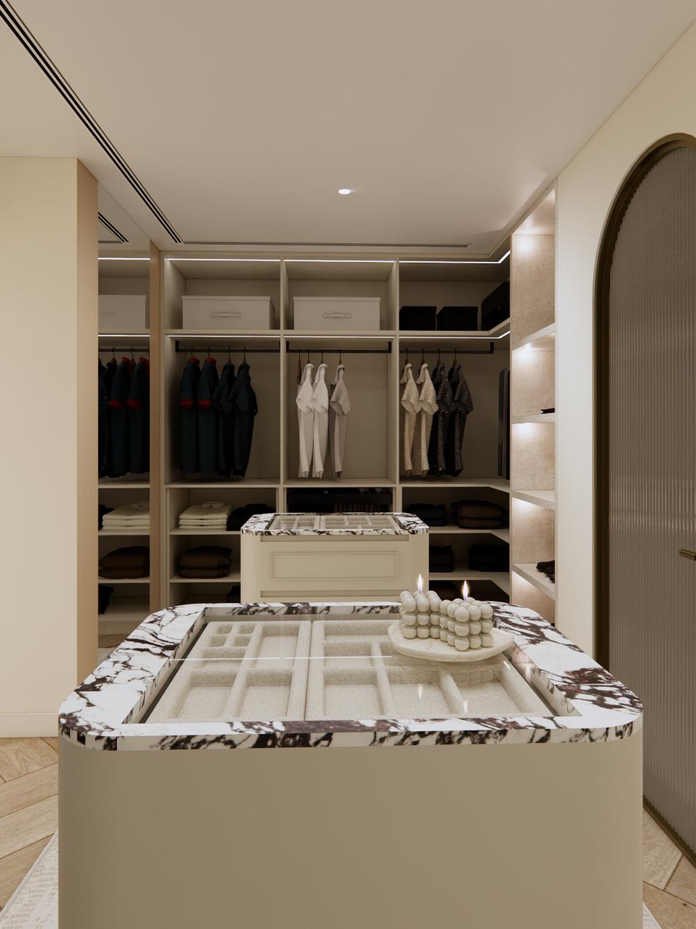 Dressing room