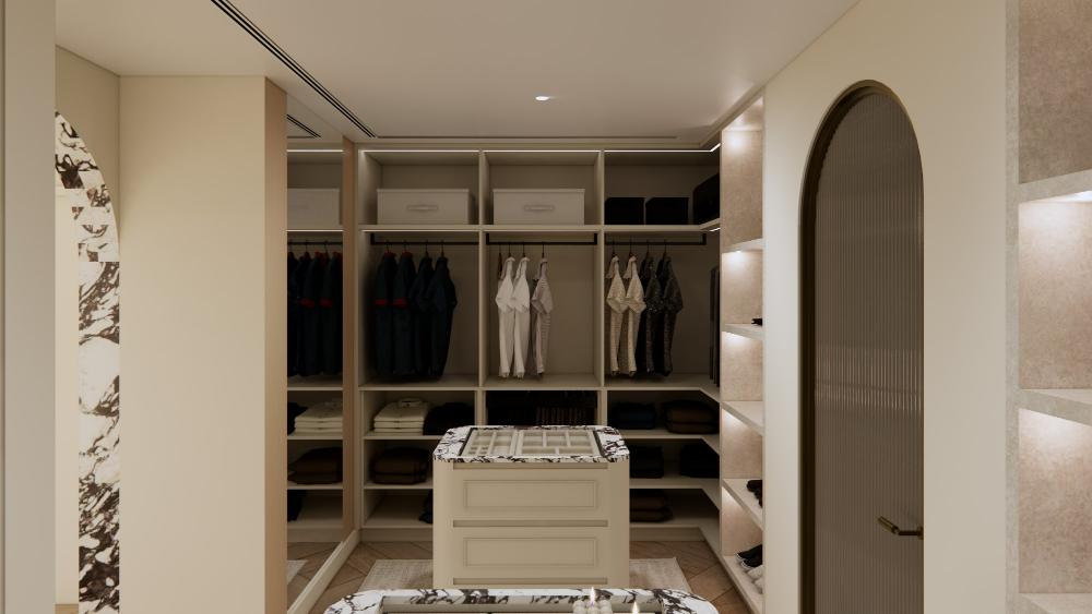 Guest suite, evening