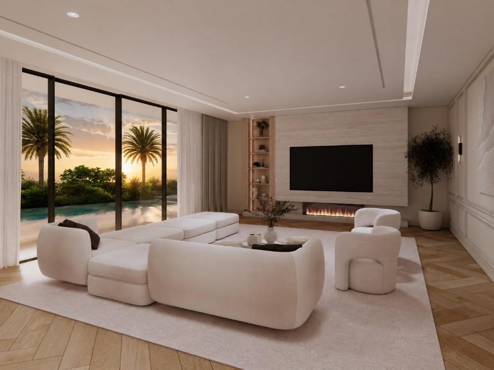 Dubai Hills Villa — hero render