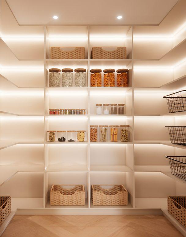 Walk-in pantry