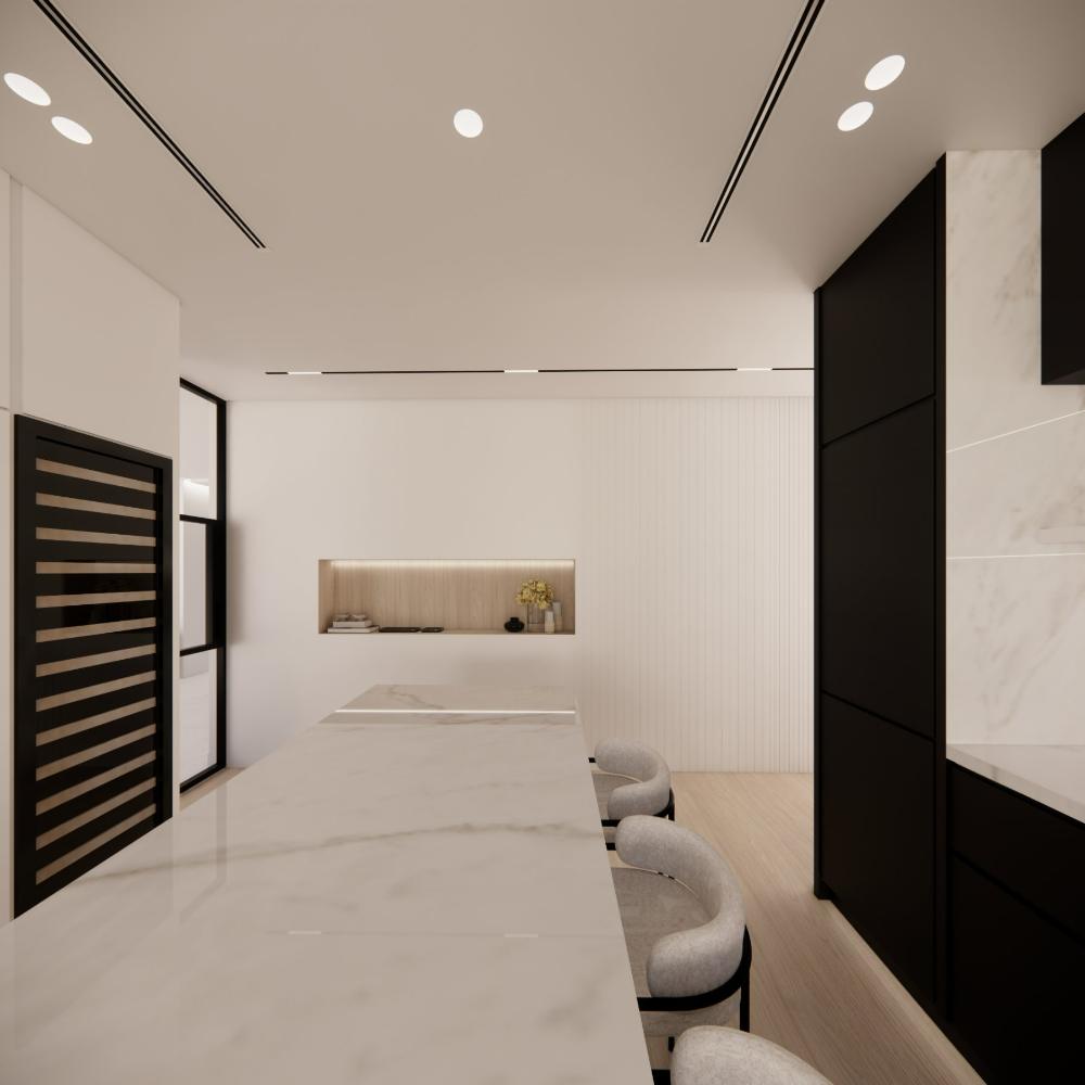 Kitchen hallway