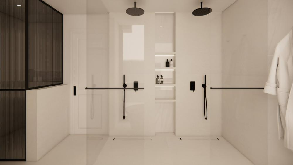 Twin rain showers